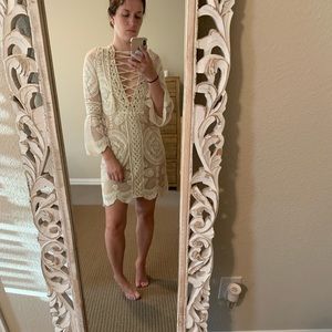 Jen's Pirate Booty Dresses - Jens Pirate Booty white mini dress!! Jen's Pirate Booty Dresses - Jens Pirate Booty white mini dress!!